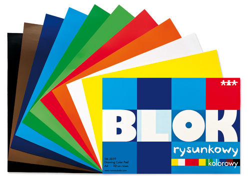 Kita "Hamburg" * M+B Material * 10 Stück doppelseitige farbige Blätter A4