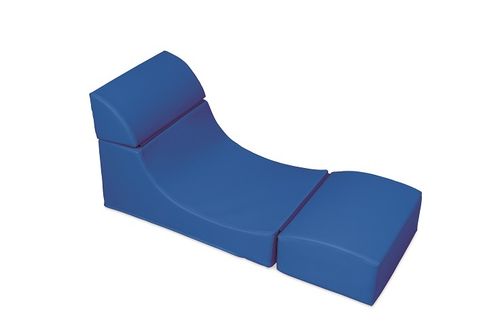 Kita "Hamburg" PVC/PU Möbel * faltbarer Sitz* Farbe: Blau